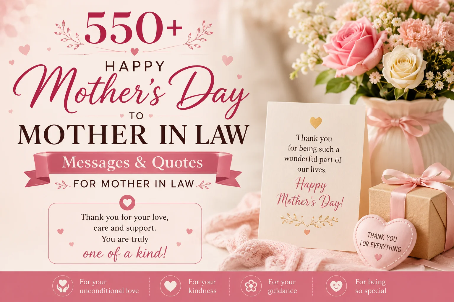 Happy Mother's Day Wishes for Mother in Law