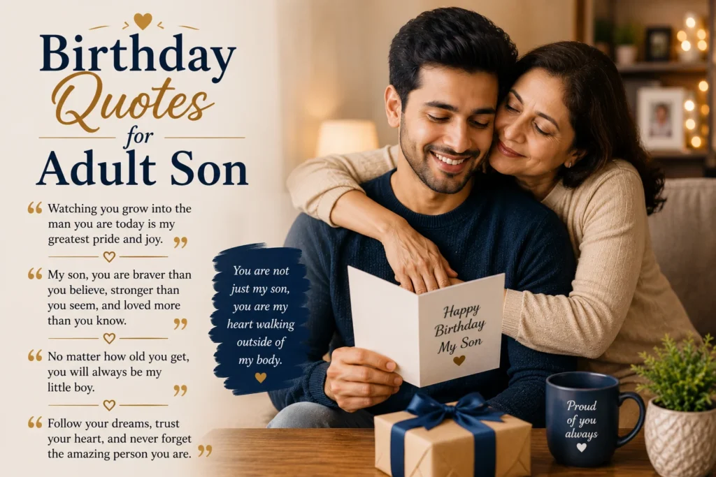 Birthday Quotes for Adult Son