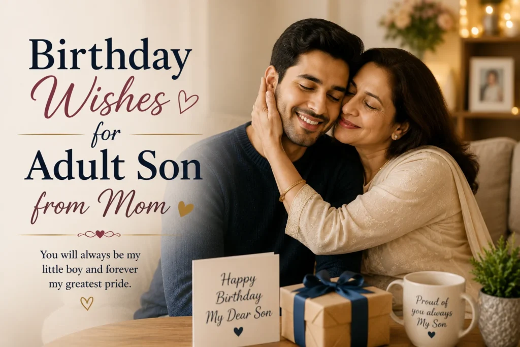 Birthday Wishes for Adult Son from Mom