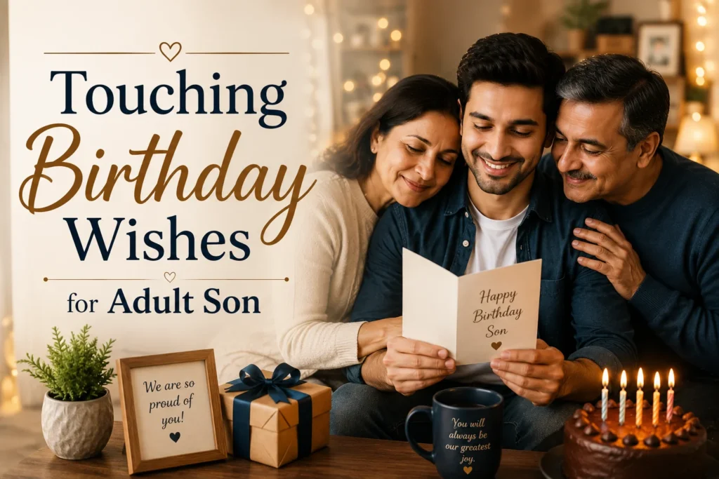 Touching Birthday Wishes for Little Son