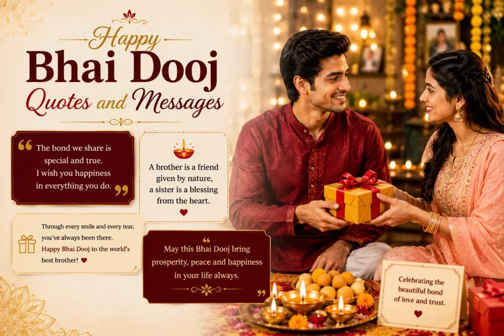 Bhai Dooj Quotes and Messages