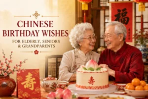 Chinese Birthday Wishes for Elderly