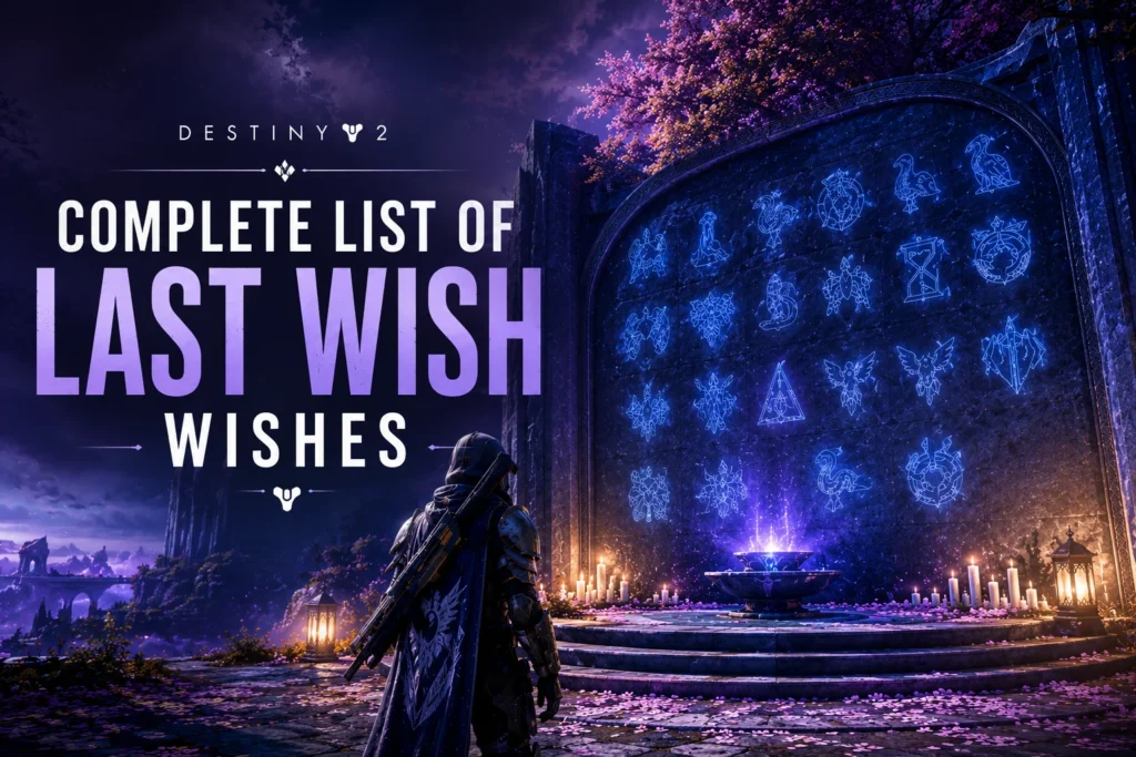 Complete List of Last Wish Wishes