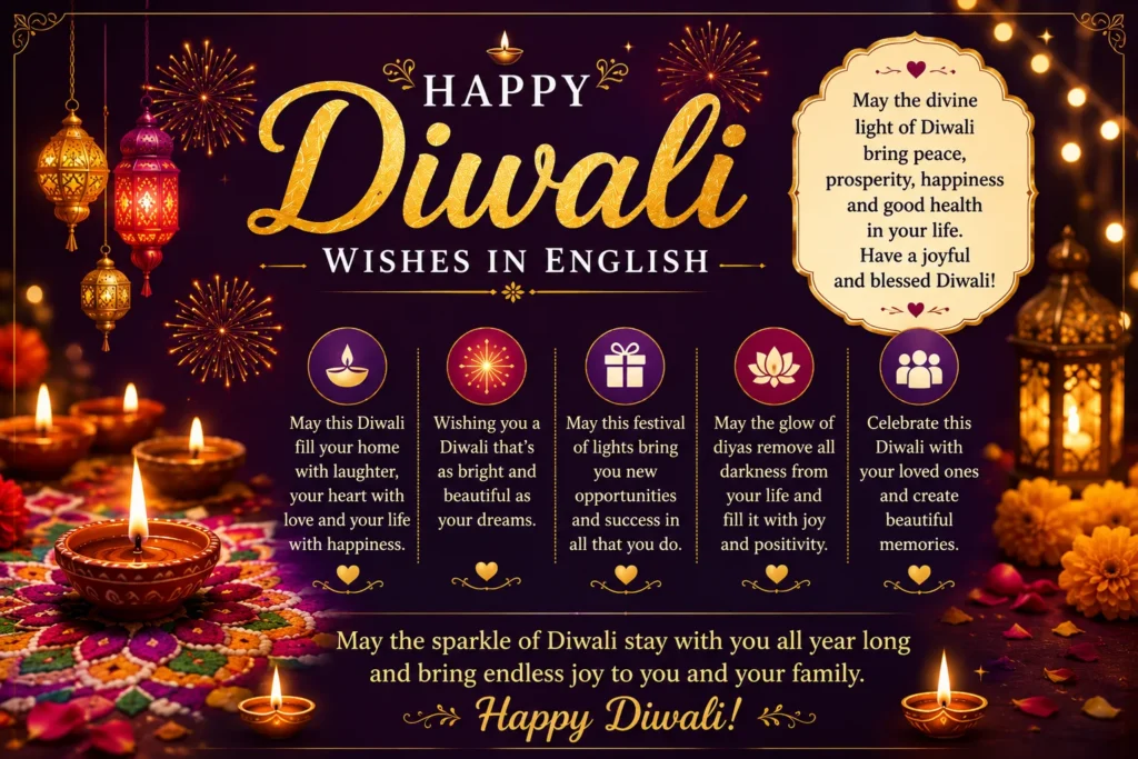 Diwali Wishes in English