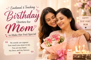 Emotional Touching Birthday Quotes for Mom