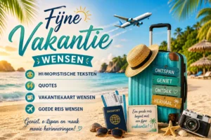 Fijne Vakantie Wensen