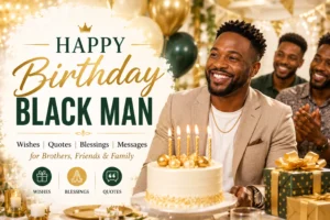 Happy Birthday Black Man Wishes