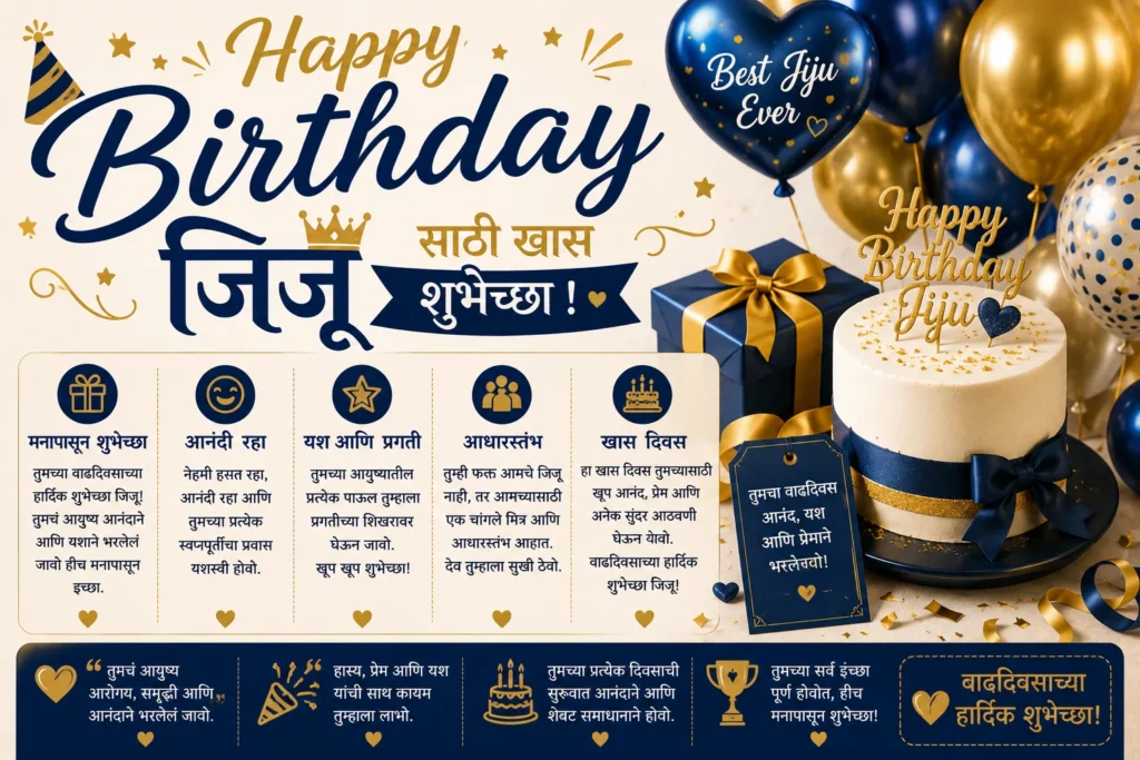 Happy Birthday Jiju Wishes in Marathi