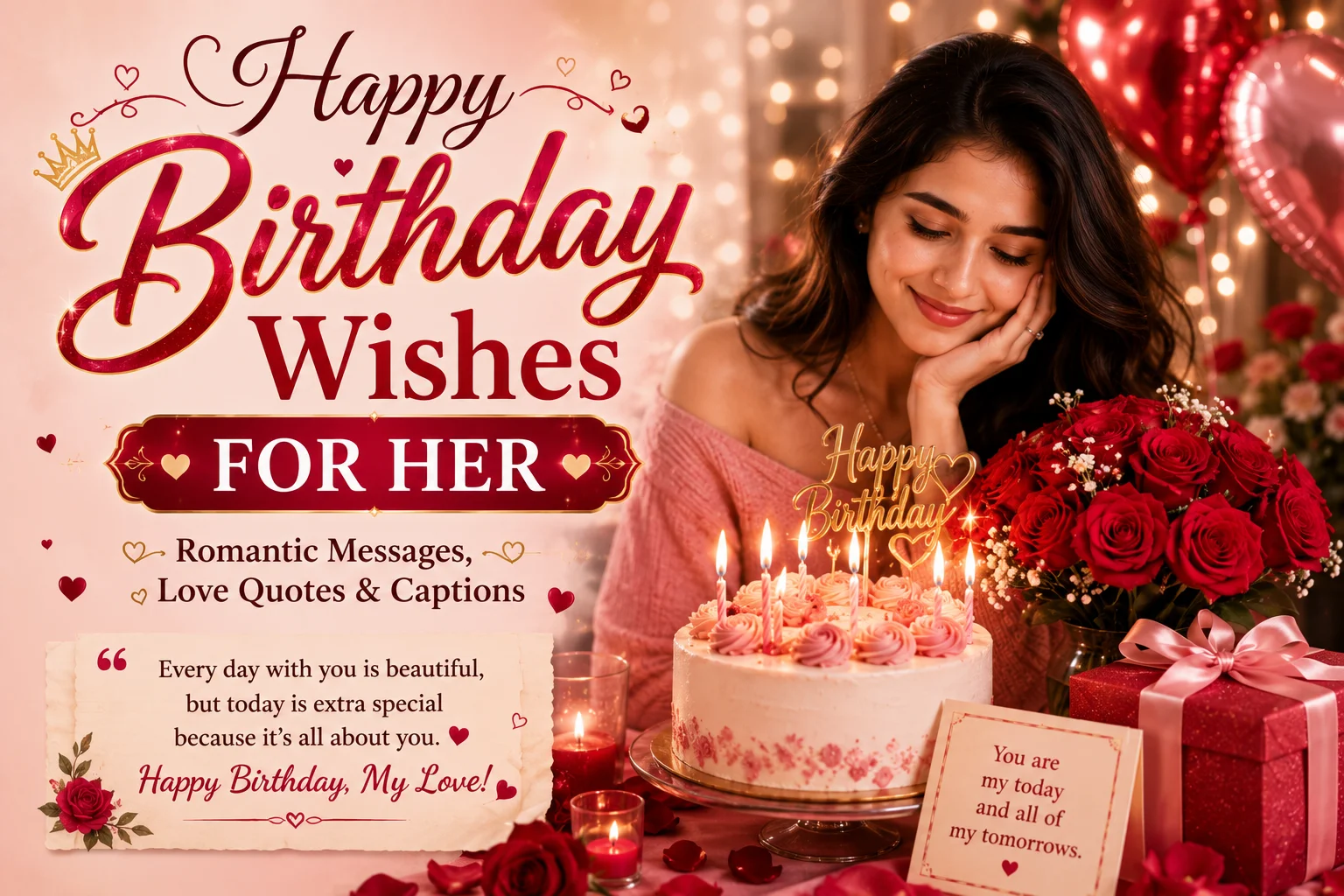 Happy Birthday Wishes for Her
