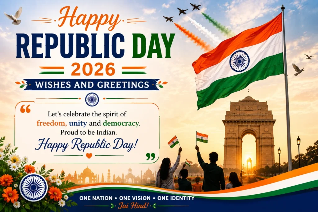 Happy Republic Day 2026 Wishes and Greetings