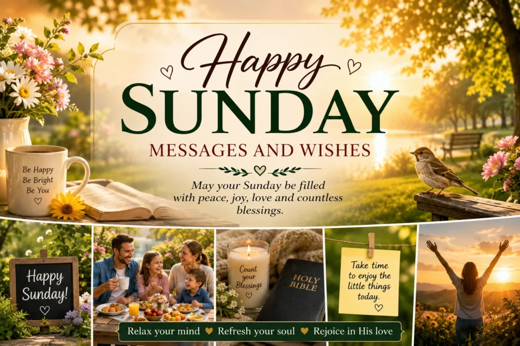 Happy Sunday Messages and Wishes