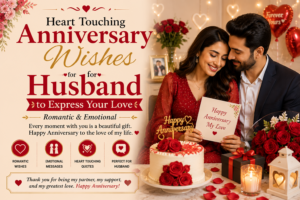 Heart Touching Anniversary Wishes for Husband