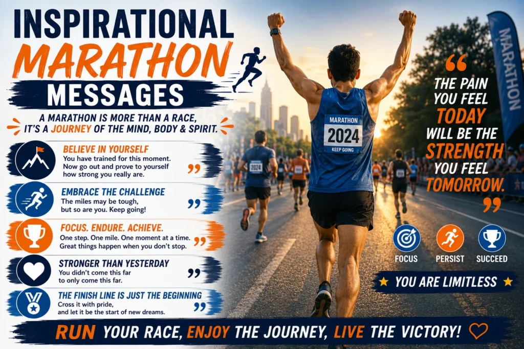 Inspirational Marathon Messages