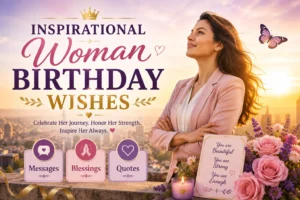 Inspirational Woman Birthday Wishes