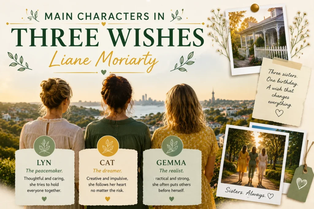 Main Characters in Three Wishes