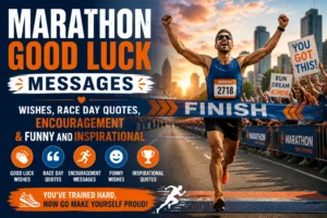 Marathon Good Luck Messages