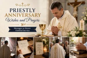 Priestly Anniversary Wishes and Prayers | 
