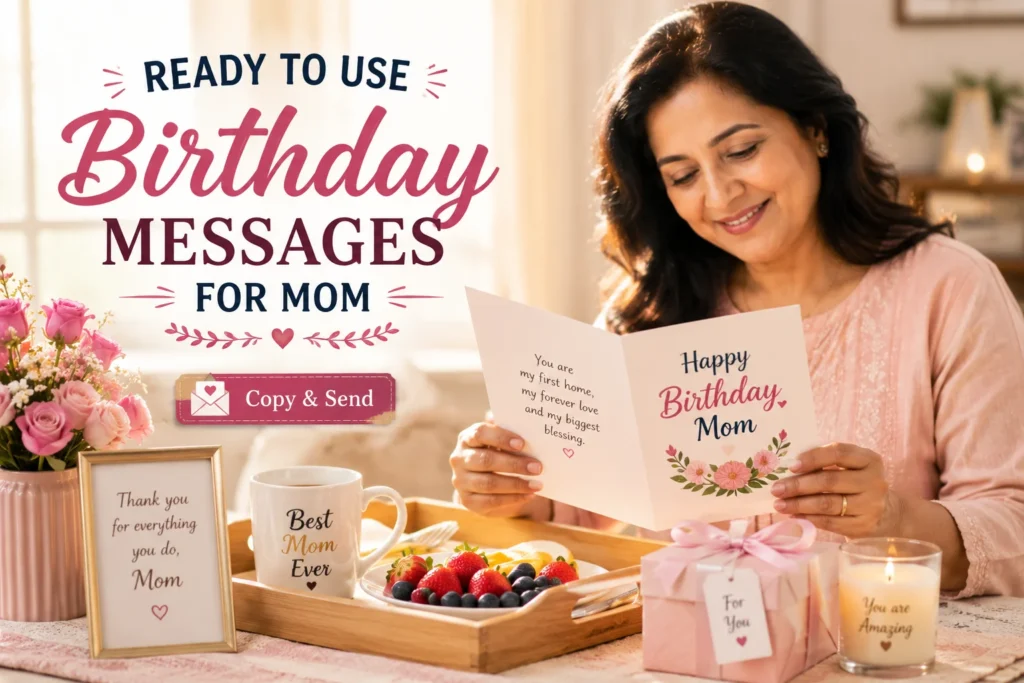 Short Touching Birthday Quotes for Mom