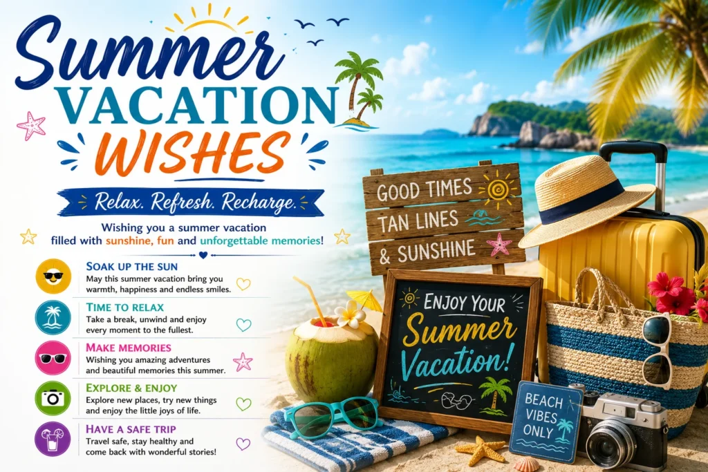 Summer Vacation Wishes