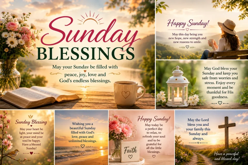 Sunday Blessing Images and Messages