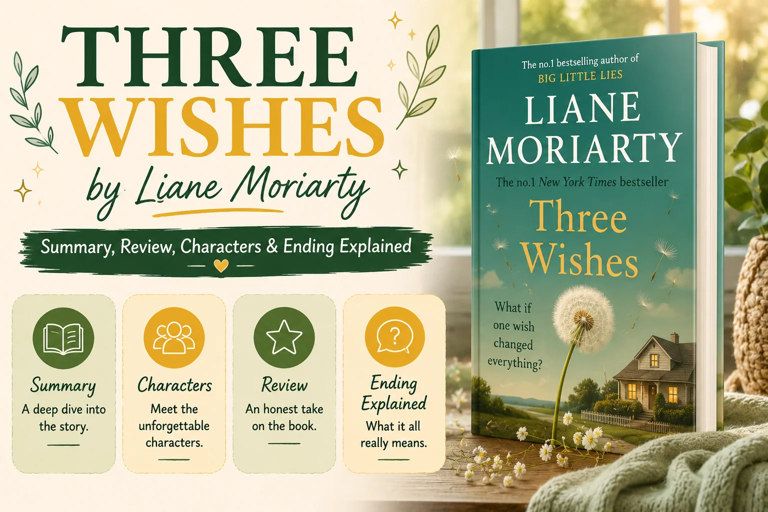 Three Wishes by Liane Moriarty