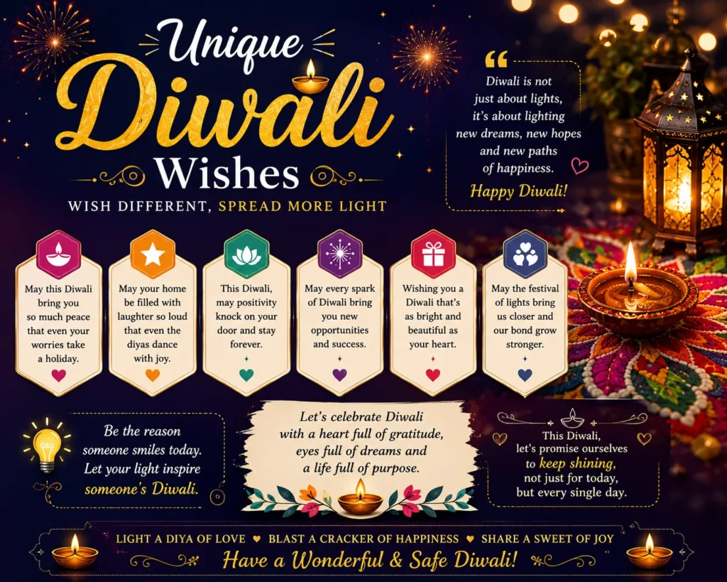 Unique Diwali Wishes