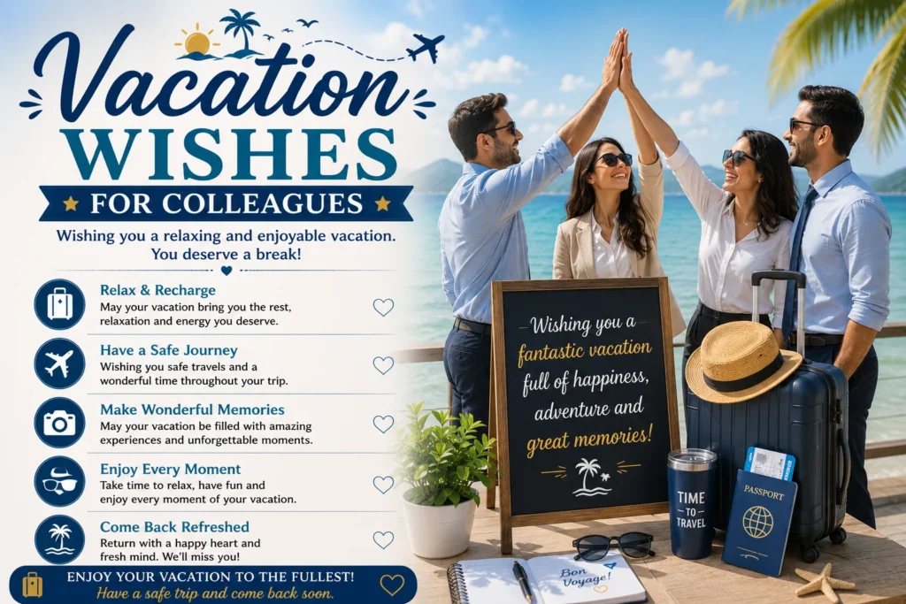 Vacation Wishes for Colleagues
