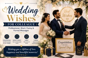 Wedding Wishes for Colleague
