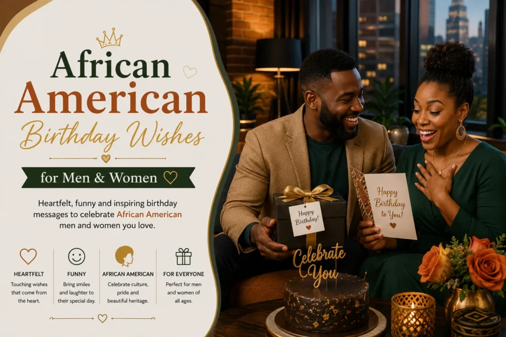 African American Birthday Wishes for Men & Women