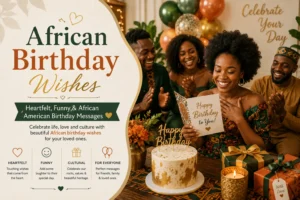 African Birthday Wishes| Heartfelt, Funny & African American Birthday Messages