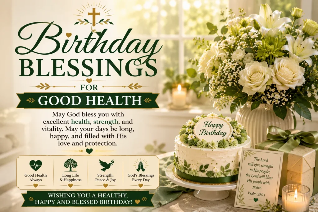 Birthday Blessings for Good Health