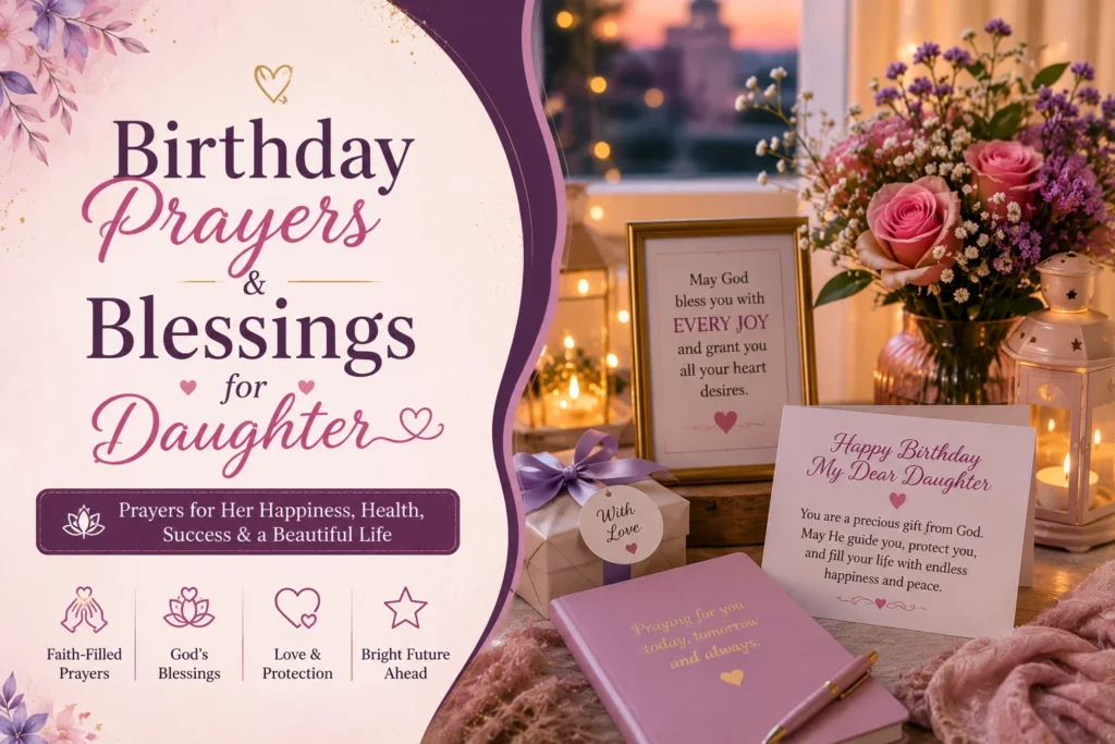Birthday Prayers & Blessings for Daughter