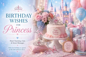 Birthday Wishes for Princess | Heart Touching, Cute & Sweet Messages
