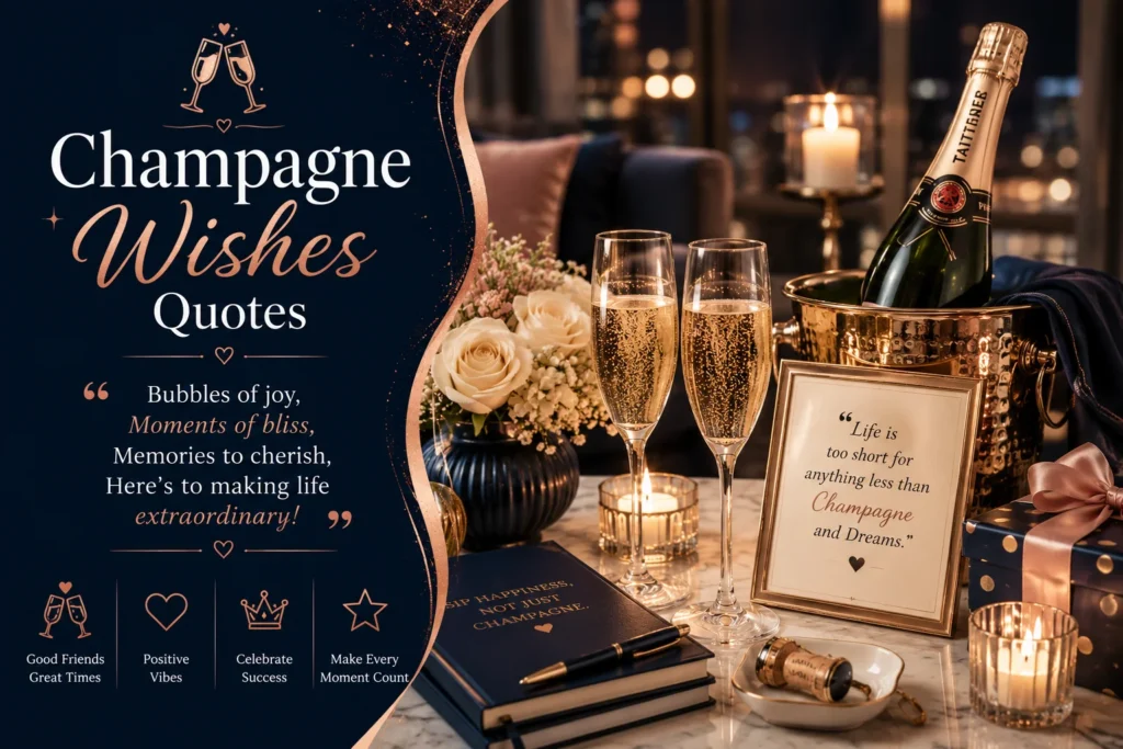 Champagne Wishes Quotes