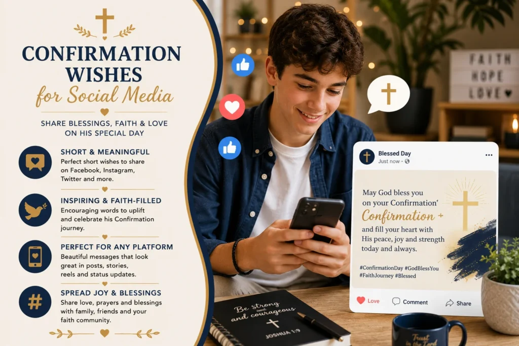 Confirmation Wishes for Social Media