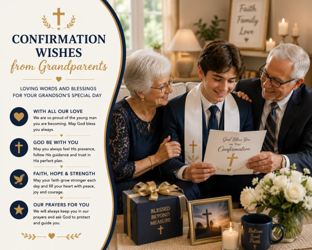 Confirmation Wishes from Grandparents