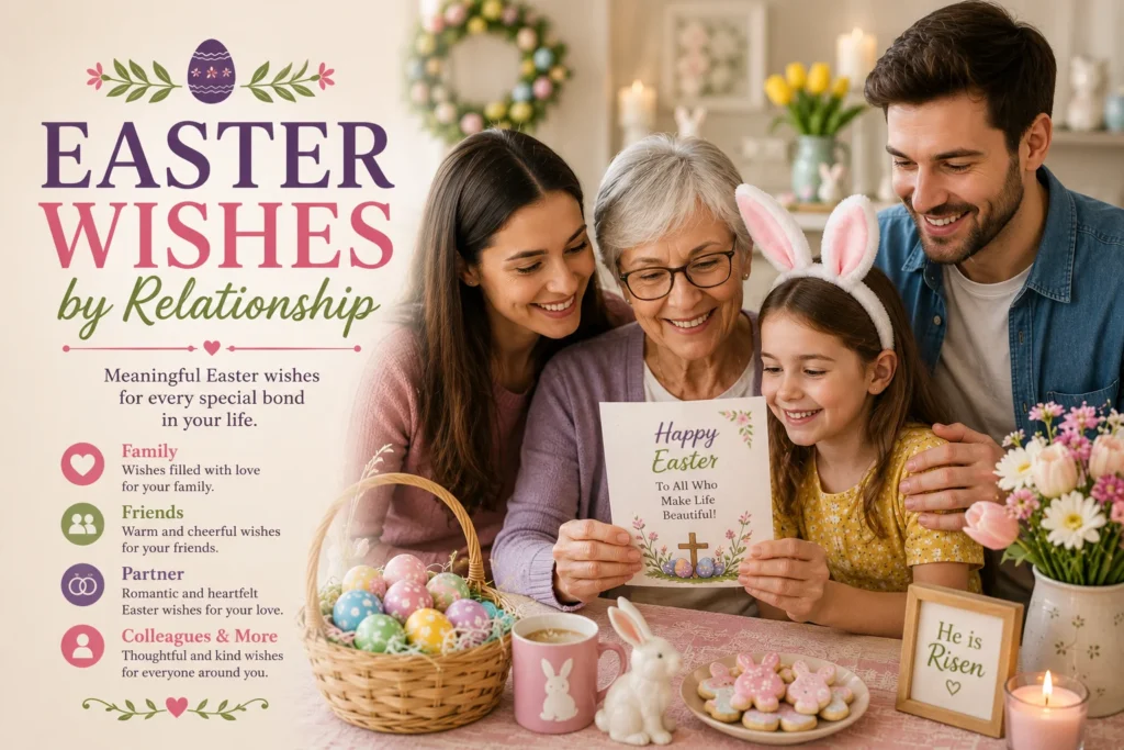 Easter Wishes by Relationship