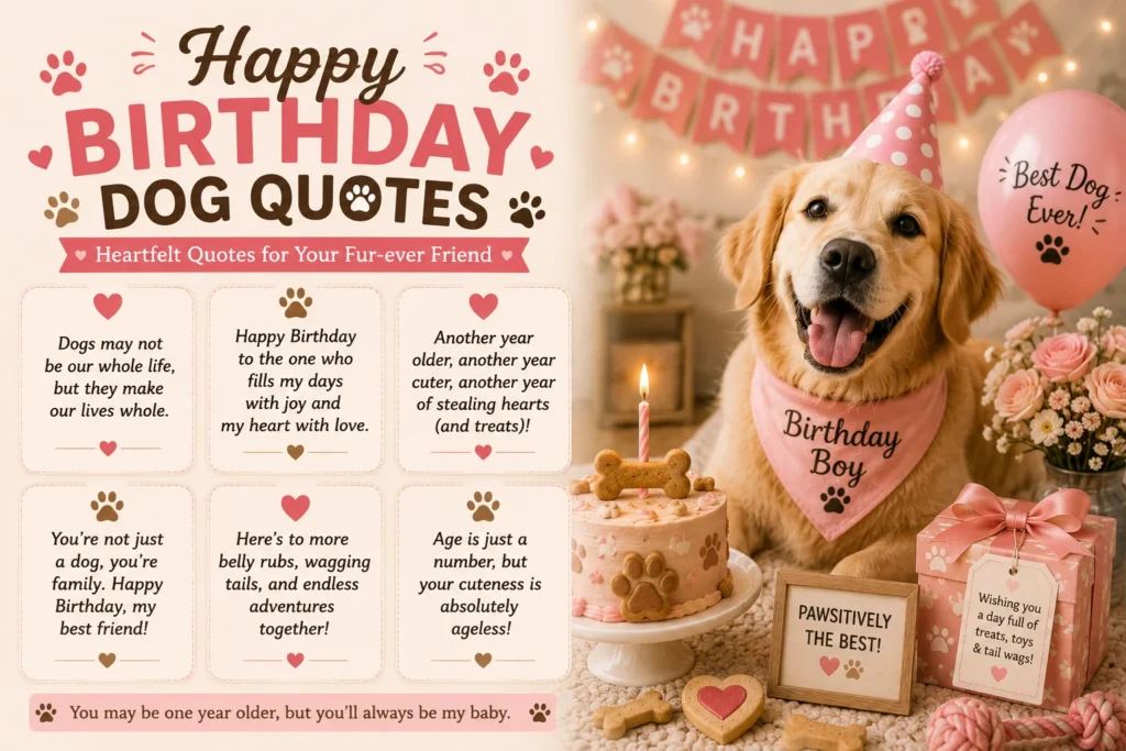 Happy Birthday Dog Quotes