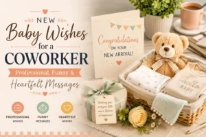 New Baby Wishes for a Coworker | Professional, Funny & Heartfelt Messages
