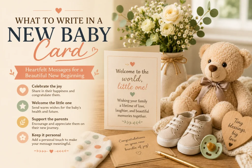 What to Write in a New Baby Card