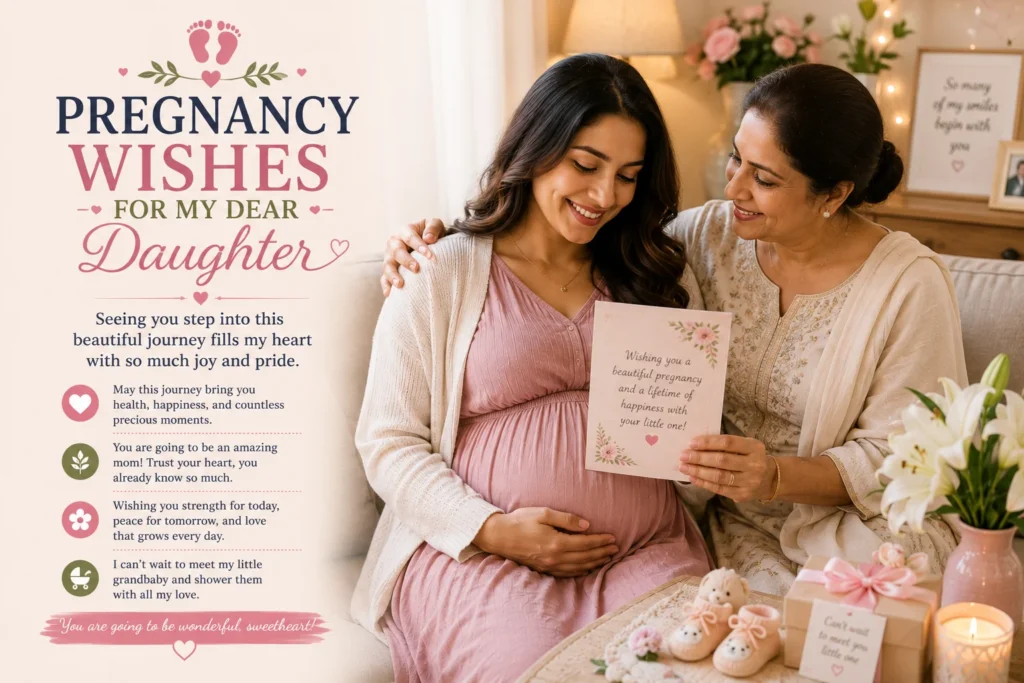 Pregnancy Wishes for Daughter
