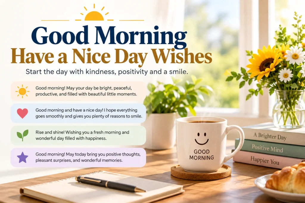 Good Morning Have a Nice Day Wishes