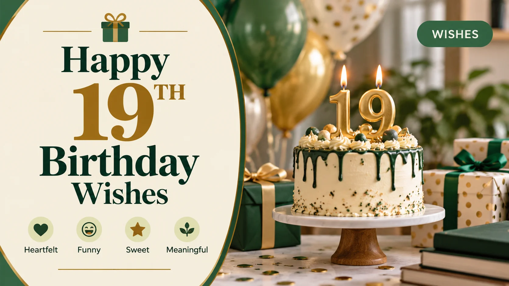 Happy 19th Birthday Wishes Heartfelt, Funny, Sweet & Meaningful Messages
