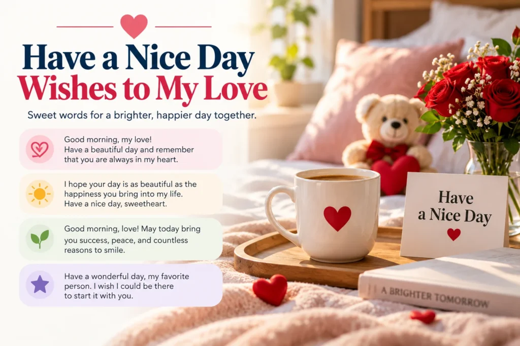 Have a Nice Day Wishes to My Love