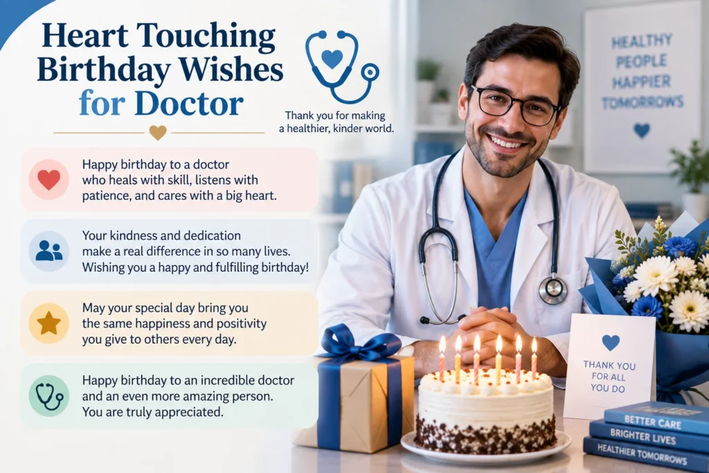 Heart Touching Birthday Wishes for Doctor