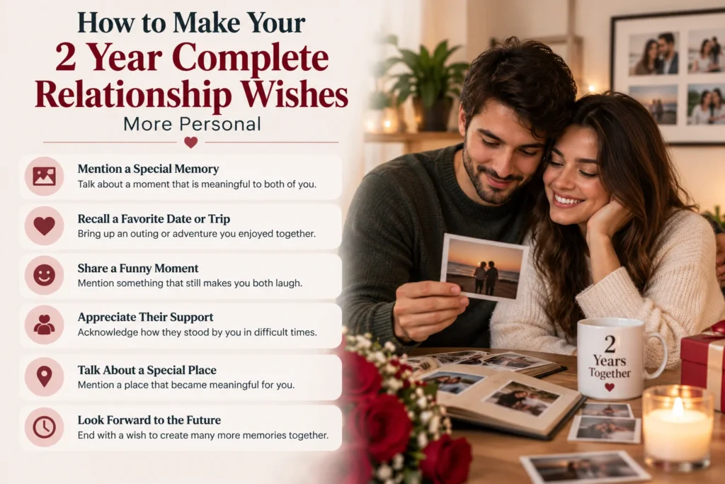 How to Make Your 2 Year Complete Relationship Wishes More Personal