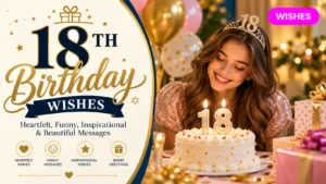 18th Birthday Wishes Heartfelt, Funny, Inspirational & Beautiful Messages