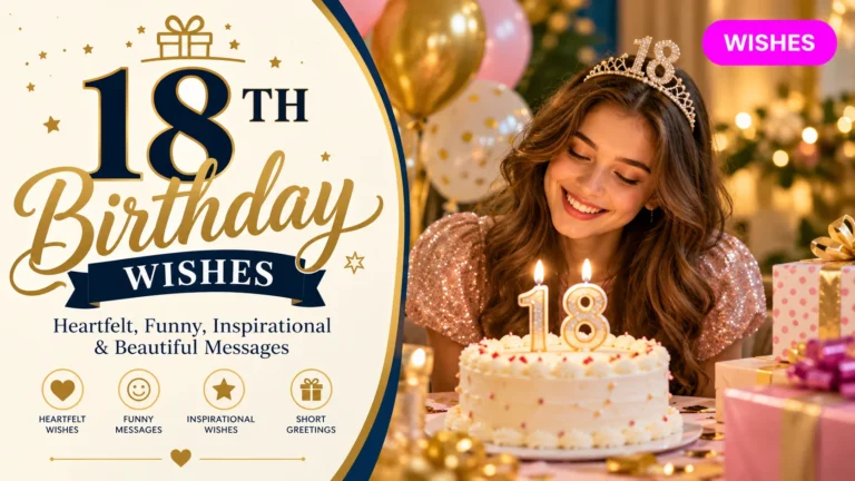 18th Birthday Wishes Heartfelt, Funny, Inspirational & Beautiful Messages