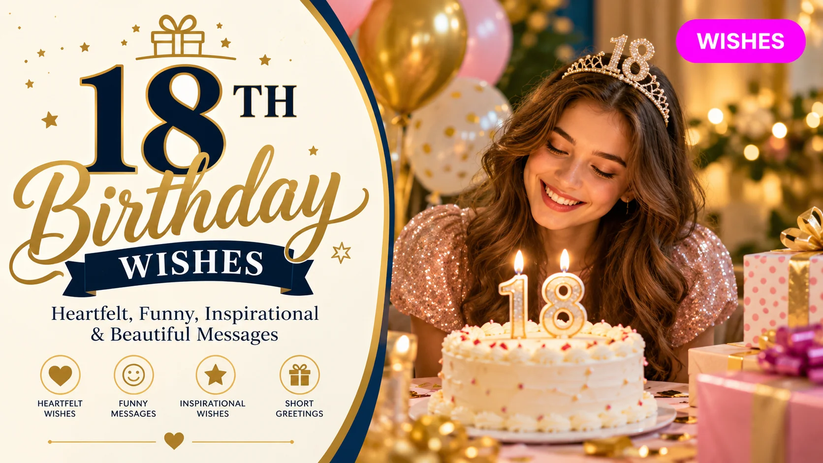 18th Birthday Wishes Heartfelt, Funny, Inspirational & Beautiful Messages