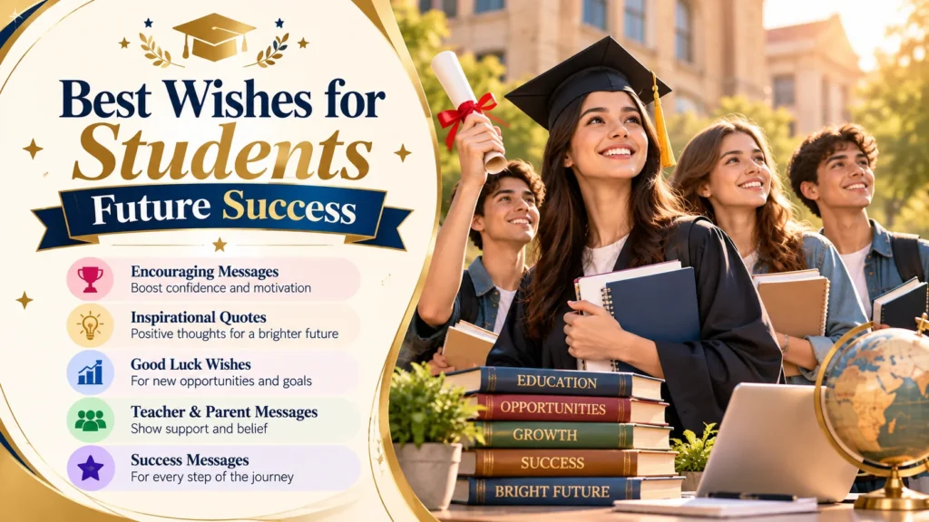 Best Wishes for Future Success for Students